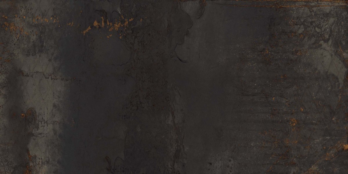 TP02 Patina Black 600x1200 неполированный черный