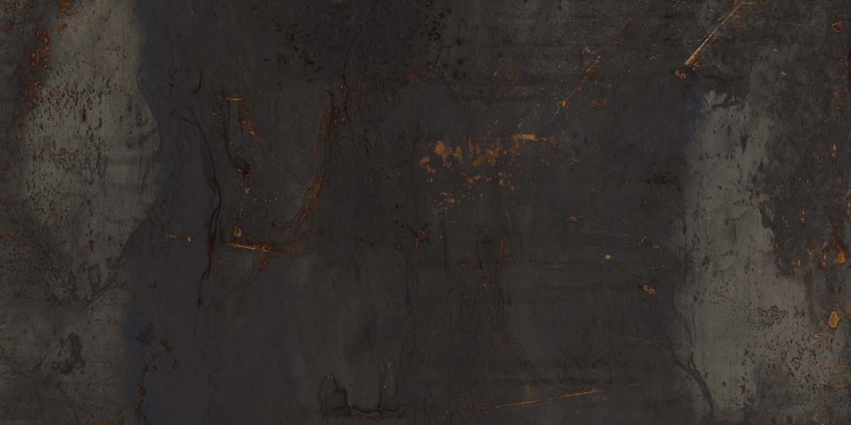 TP02 Patina Black 600x1200 неполированный черный