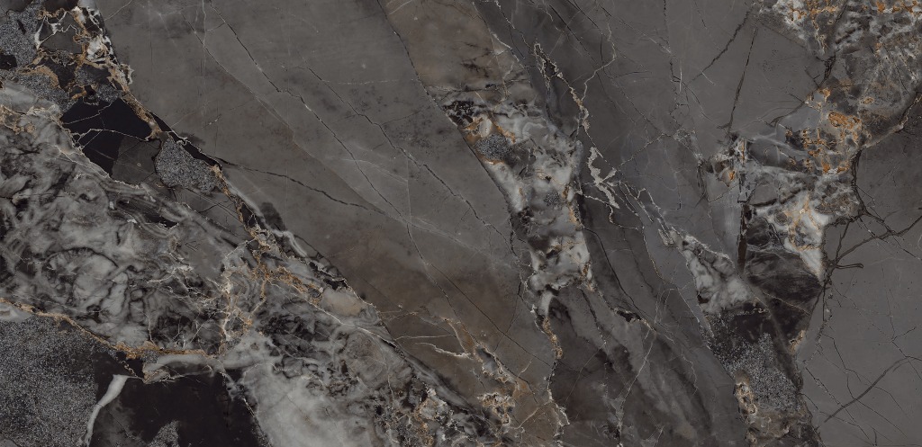 MOG502 Marble Dark Brown 600x1200 полированный черный