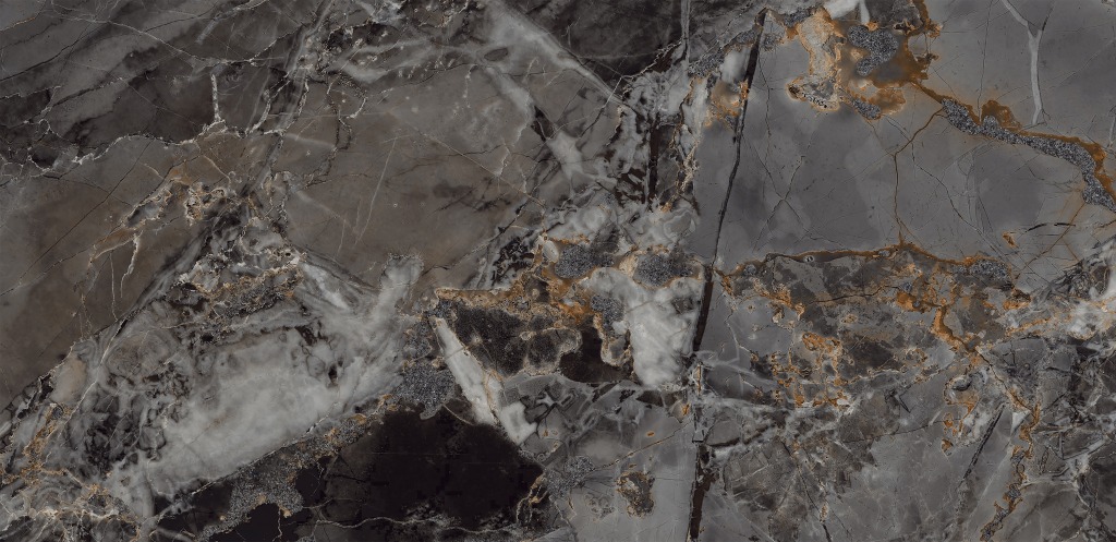 MOG502 Marble Dark Brown 600x1200 полированный черный