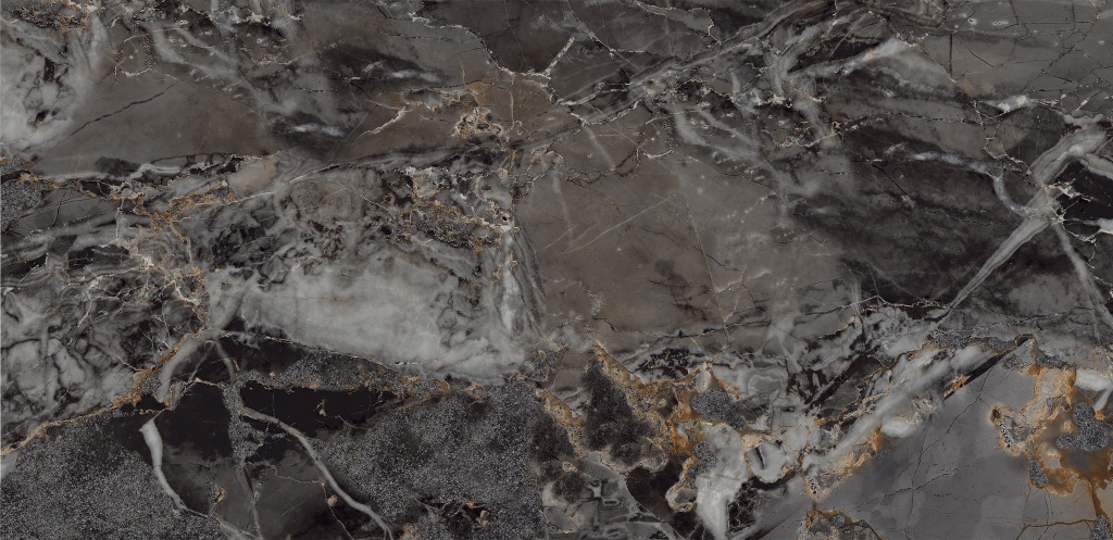 MOG502 Marble Dark Brown 600x1200 полированный черный