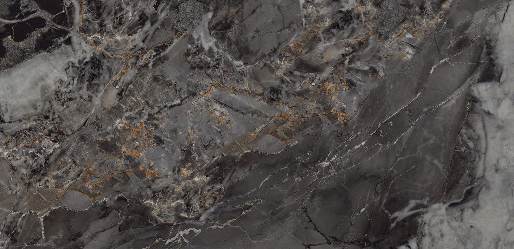 MOG502 Marble Dark Brown 600x1200 полированный черный
