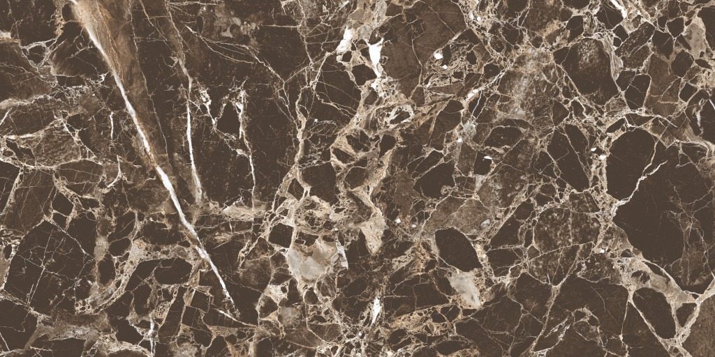 MOG402 Marble Dark Brown 600x1200 полированный коричневый